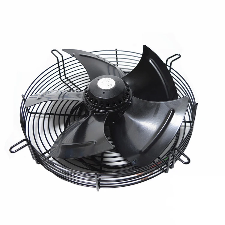 415V ventilateur axial motor assembly 350 mm Dia pales du ventilateur-Ventouse tire air sur moteur 