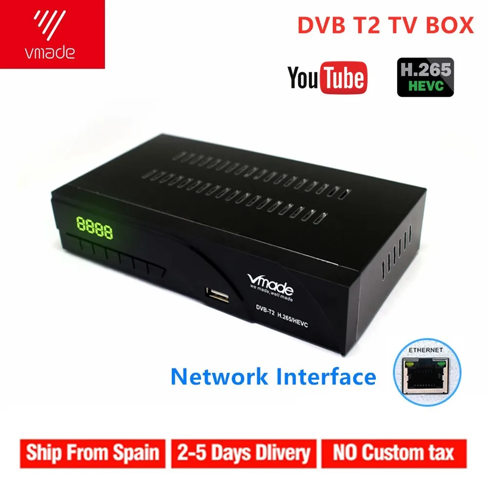 Новинка спутниковый ресивер K6 DVB-T2 DVB-T HD цифровой ТВ-тюнер приемник MPEG4 DVB T2 H.265