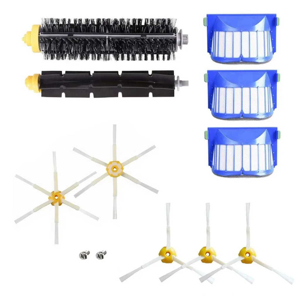 Centro Rullo Spazzola Laterale Filtro Hepa per iRobot Roomba Serie 600 605  606 616 620 650 655 660 676 680 690 Robot Aspirapolvere|Vacuum Cleaner  Parts| - AliExpress