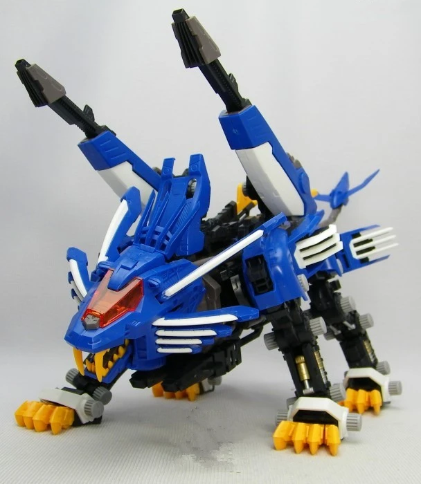 Модель животного-робота ZOIDS 1/72 сборная Лига нулевое лезвие Броня AB BANG развязанный