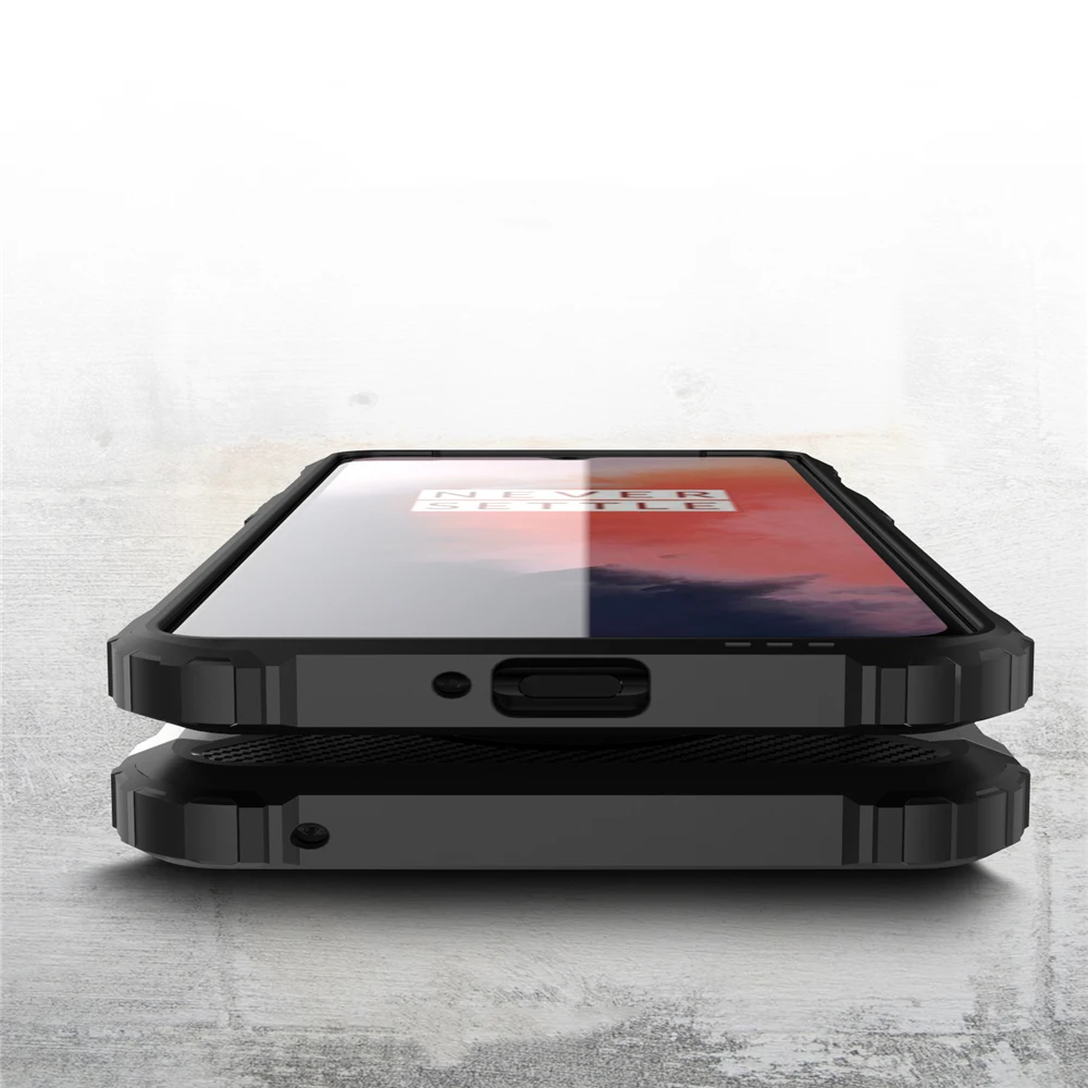 Усиленный прочный чехол на OnePlus 8 7 7T Pro 6 6T 5 5T Прочный двухслойный ударопрочный