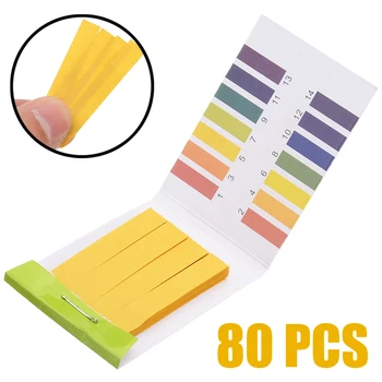 

80 Strips PH Tester Litmus Testing Paper Tester Urine Health Water PH Tester Paper Full Range 1-14
