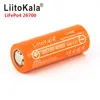 2022 LiitoKala Lii-40E Lifepo4 26700 3.2v 4000mah rechargeable battery lithium cell high capacity 10A pilas diy pack mod toys ► Photo 2/5