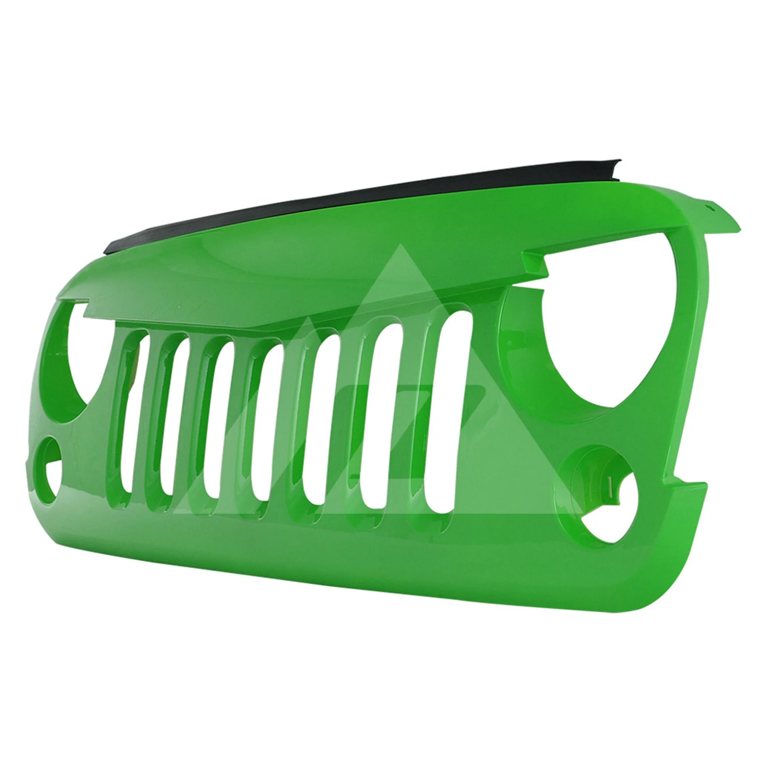 Для 2007 2008 2009 2010 2011 2012 2013 Jeep Wrangler JK «Angry Bird» зеленый упакованы решетка