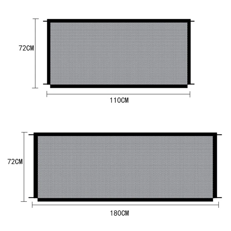 2 шт собачьи заборы для питомцев портативные складные безопасные ограждения крытые и Наружные защитные Волшебные ворота для собаки кошка домашний питомец забор безопасности