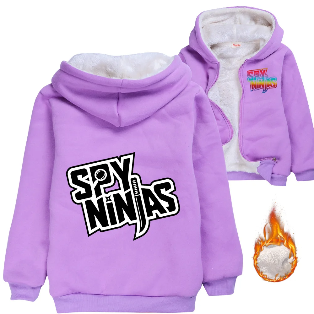 

Toddler Girl Winter Clothes SPY NINJAS Sprint Cotton Baby Boys Jacket Fashion Hooded Kids 2022 warm Coat Child Student Outwear
