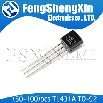 

(50-100)pcs/lot TL431 TL431A TL431 TO-92 Regulator Tube Triode