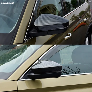 

Car Side Mirror Caps Cover Car rear view Rearview Side Glass Mirror Cover Trim Frame For Skoda Kodiaq 2016 2017 2018 2019 2020