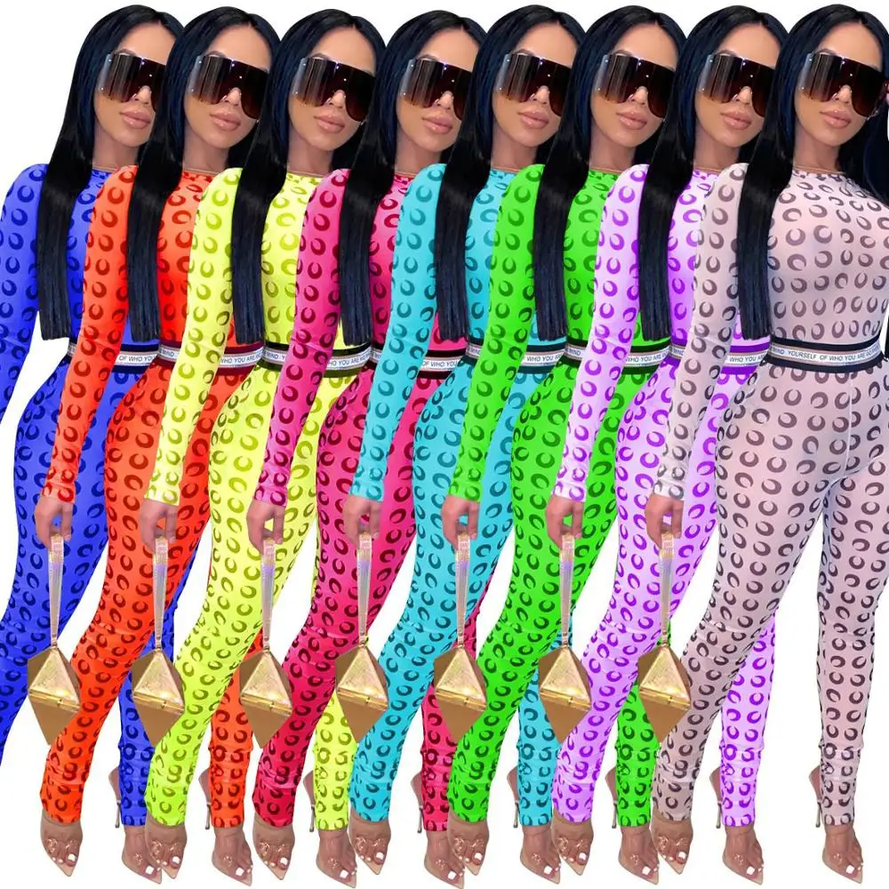 Mono de tela de malla con estampado de Luna para mujer, traje Sexy de estilo europeo y monos americanos