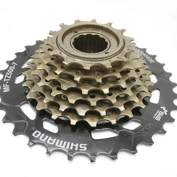 

Shimano MF-TZ500 7 Speed Bicycle Freewheel 14-34T Cycling Cassette Sprocket for MTB Bike