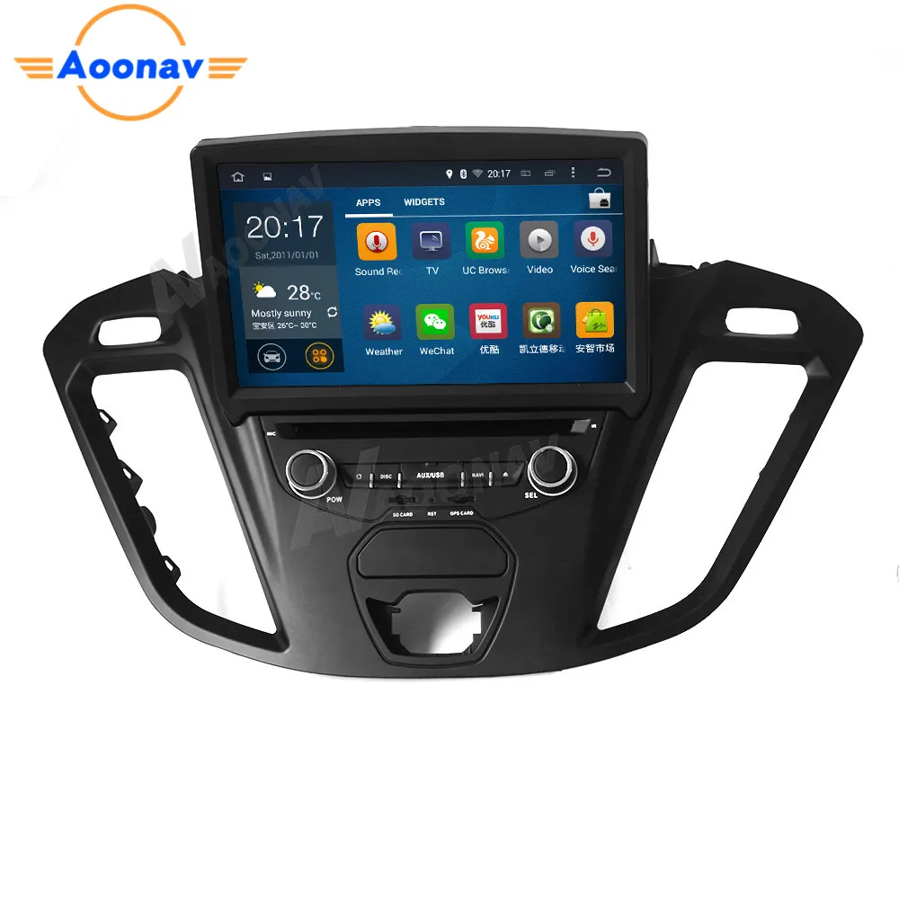 2 din 2DIN Android Car radio DVD player FOR FORD Tourneo Ford Transit 950 1580 350 350HD 2013+ car stereo autoradio auto audio | Автомобили