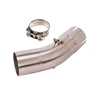 Escape Motorcycle Exhaust Middle Link Pipe Mid Connect Tube Stainless Steel Exhaust System For Kawasaki Z900RS Until 2021