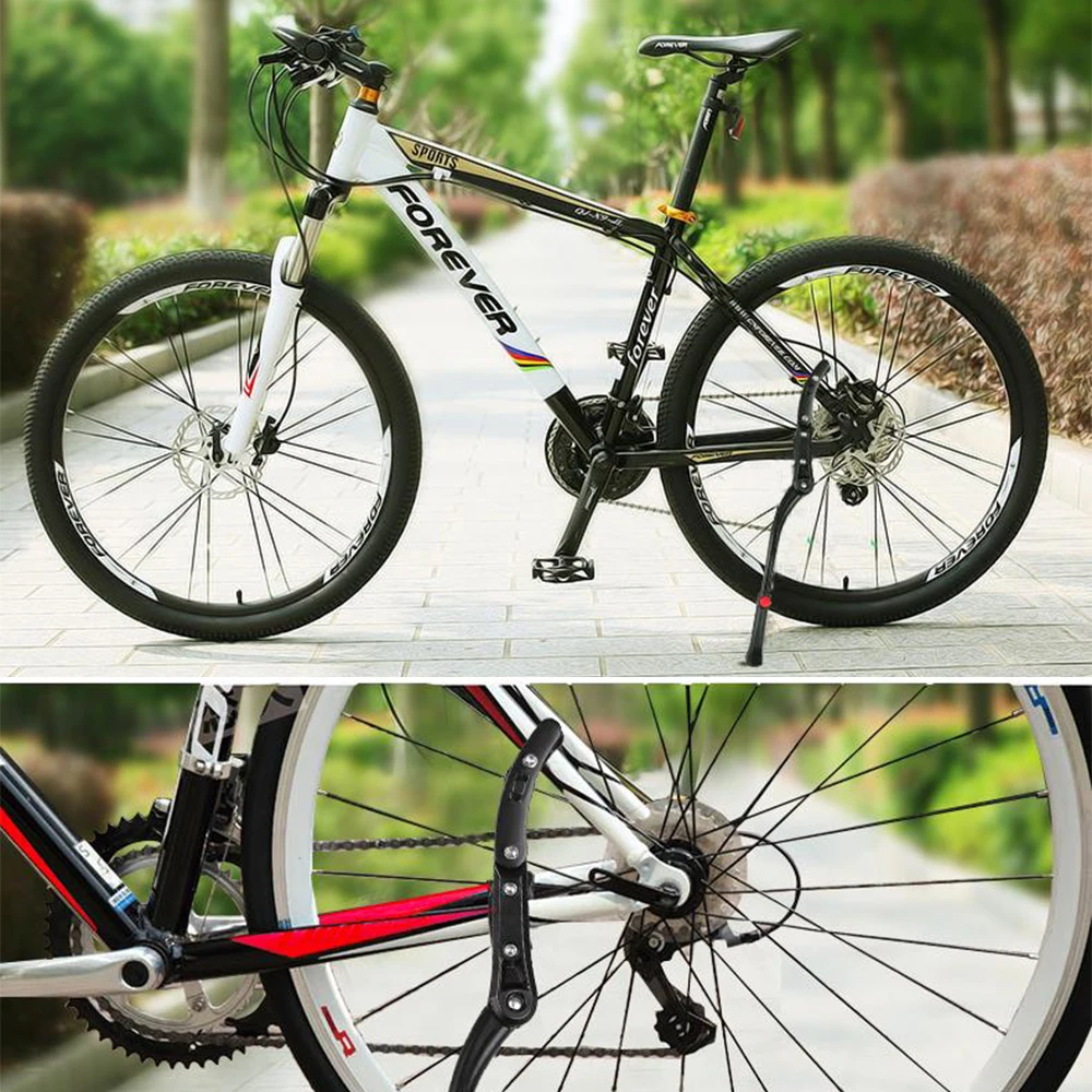 Велосипедная опора, регулируемая, MTB, для шоссейного велосипеда, подставка для парковки, подставка для ног, велосипедные части, 34,5-40 см