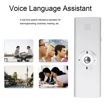 

Real Time Intelligent Two-Way Instant Voice Translator simultaneo 40 Language Travel Business Speech Portable Smart Translation