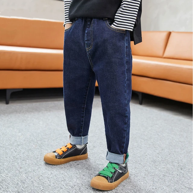 New Arrival Big Boys Jeans Trousers Spring 2020 Teen Boys Pants