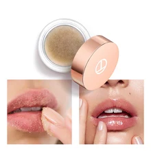 Уход за губами скраб Отшелушивание увлажняющие гладкие линии губ осветляет цвет губ скрабер для губ