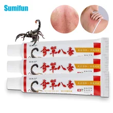 15g escorpião veneno creme para o corpo cuidados com a pele psoríase dermatite prurido reparação corpo eczema tratamento antibacteriano psoríase creme