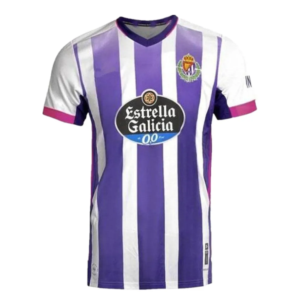 Men 2020 2021 Real Valladolid home away soccer jersey FEDE S. R. Alcaraz Sergi Guardiola Plano camisetas de fútbol
