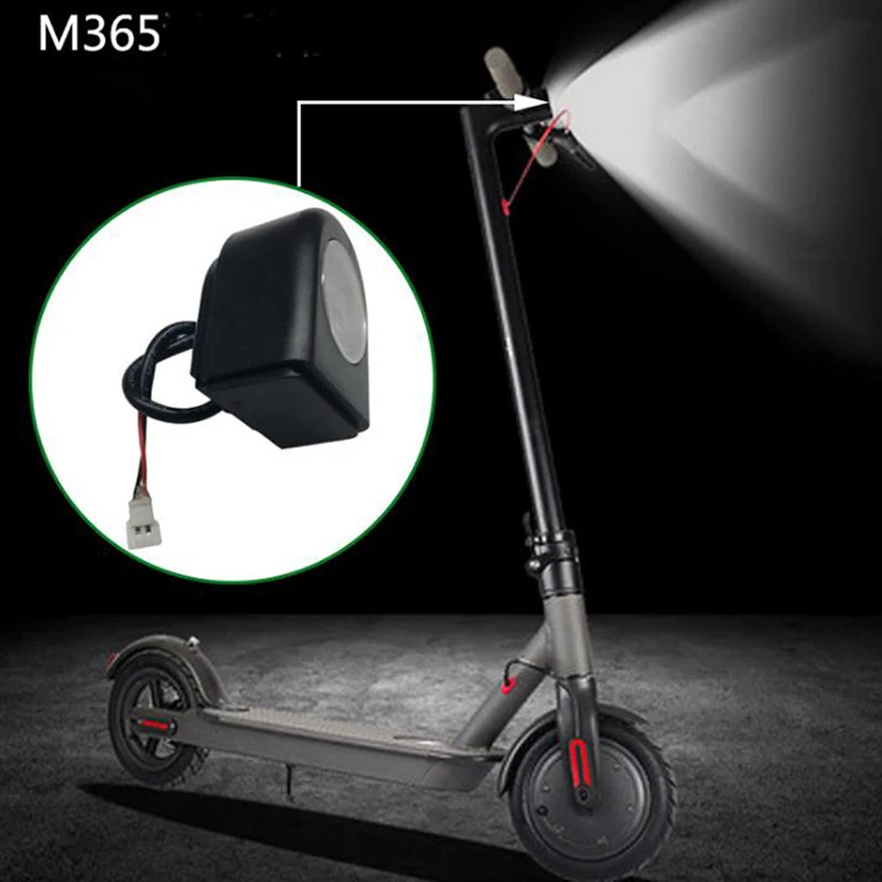 

1Pcs New Arrival Good Quality Electric Scooter Headlight Lamp Led Light Front Lamp Replace Accessories For Xiaomi M365