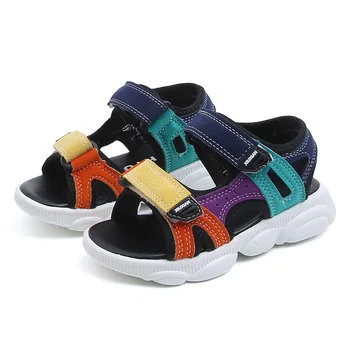 

Children's Sandals 2020 Summer New Beach Shoes Boys And Girls Breathable Shoes Fashion Non-slip Soft Bottom Kids Sandals B893