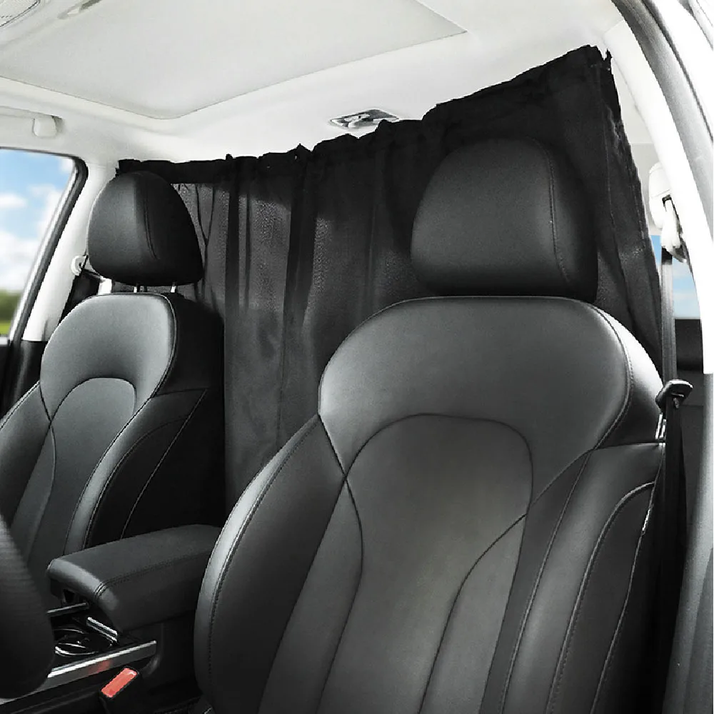 Car Isolation Curtain Sealed Taxi Cab Partition Protection Commercial