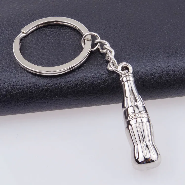 

Coca-Cola Bottle Keychain Creative Wine Bottle Keychain Beverage Company Advertisement Promotional Gifts Gift Customization