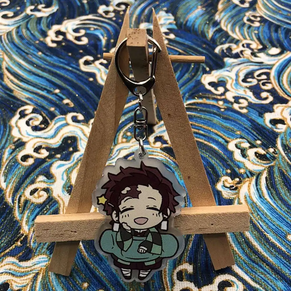 Аниме демон убийца Kimetsu No Yaiba брелок для косплея реквизит Kamado Tanjirou Nezuko Подушка llavero