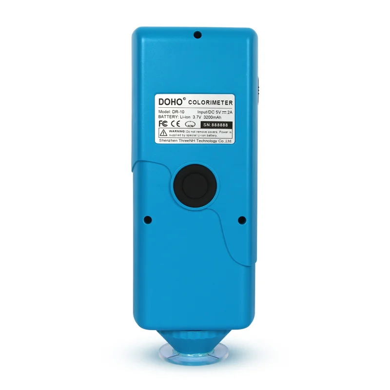 New 3nh DOHO Portable Color Difference Tester DR-10 Economy High Precision Paint Coating Plastic Fabric Color Difference Meter 5