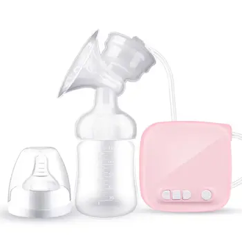 

Electric Breast Pump Automatic Milker with Baby Bottle Suction Milk Extractor T3LA