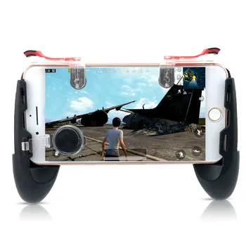 

Mobile Phone Game Controller PUBG Game Joypad + Auxiliary Quick Button for IPhone Andriod Phones Game Gamepad