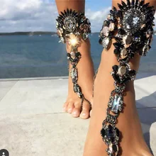 Для женщин Сандалеты с перепонкой на лодыжке в анклет(браслет на ногу