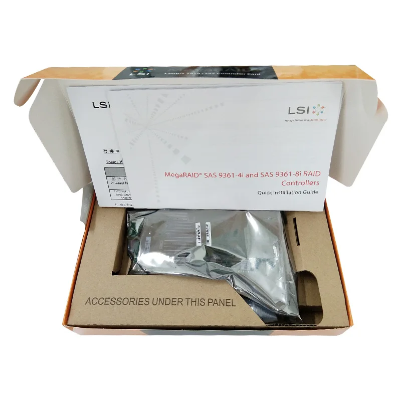 Контроллер LSI MegaRAID SAS 9361 8I Raid01561050601G Cache LSI00417 SFF8643 * 2 PCIe3.0 x8 sasController|Платы расширения| |