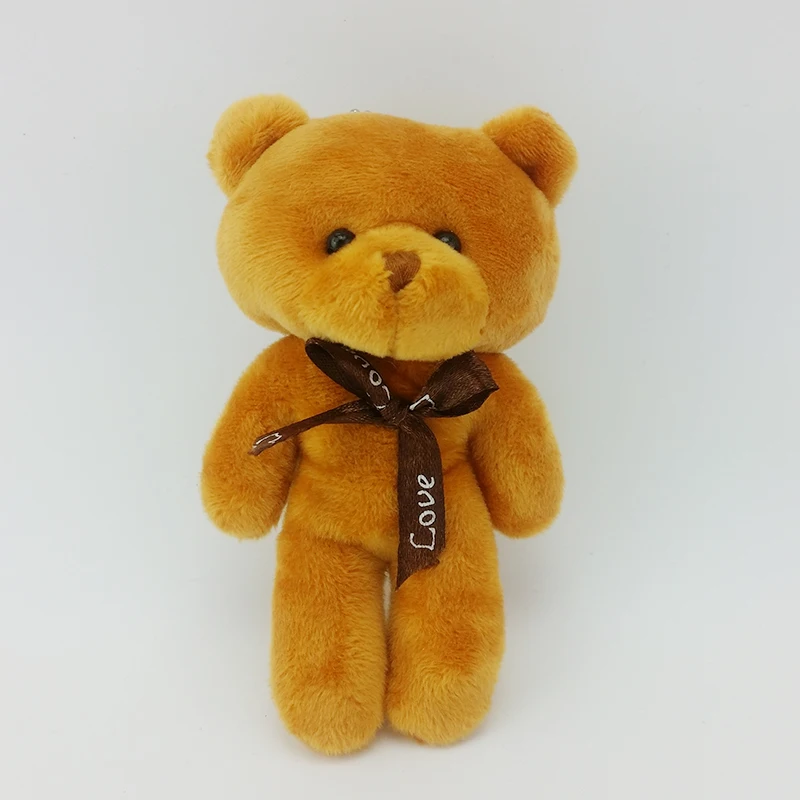 5 ''большой размер коричневый и серый медведь милый плюшевый мишка мягкая