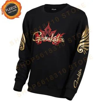 

2020 Fishing Sweater DAWA Thickening Winter Fleece Fishing Jersey Breathable Anti-uv Sun Long Sleeve Fishing Sweatshirt