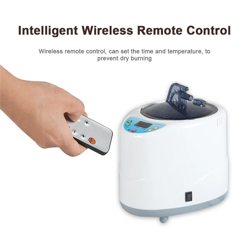 Cena Sauna Generator Generator pary do sauny 2L fumigacji maszyna do domu do gotowania na parze) posiada kilka prywatnych ośrodków szpitalnych nadaje się do beczki kuchnia ogrzewania