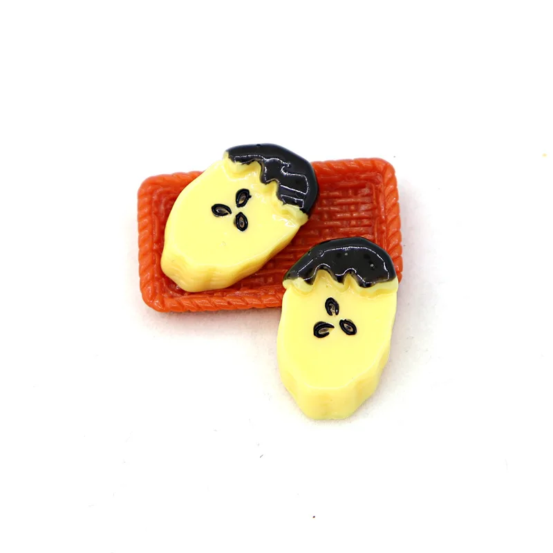 Banana Slice Accessories Addition Slime Supplies Accessories DIY Decoration for Slime Filler Miniature Kids Toys Decoration