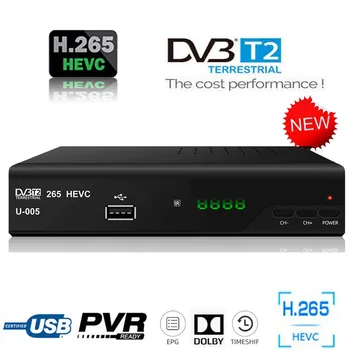 

Fully DVB-T/T2 TV Tuner DVB T2 H.265/HEVC H.265 DVB-T2 Decoder Europe SCART HDMI Digital TV Receiver Terrestrial Converter Box
