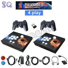  3D Pandora Saga EX 8000 in 1 Game Board Wifi Download More Arcade VGA PCB Video Converter Support Save High Score Record 
