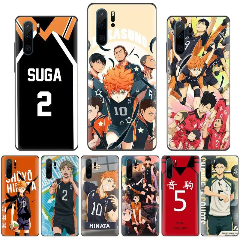 Haikyu Japan anime Jersey Soft TPU Phone Cover For Huawei Honor view 7a5.45inch 7c5.7inch 8x 8a 8c 9 9x 10 20 10i 20i lite pro | Мобильные