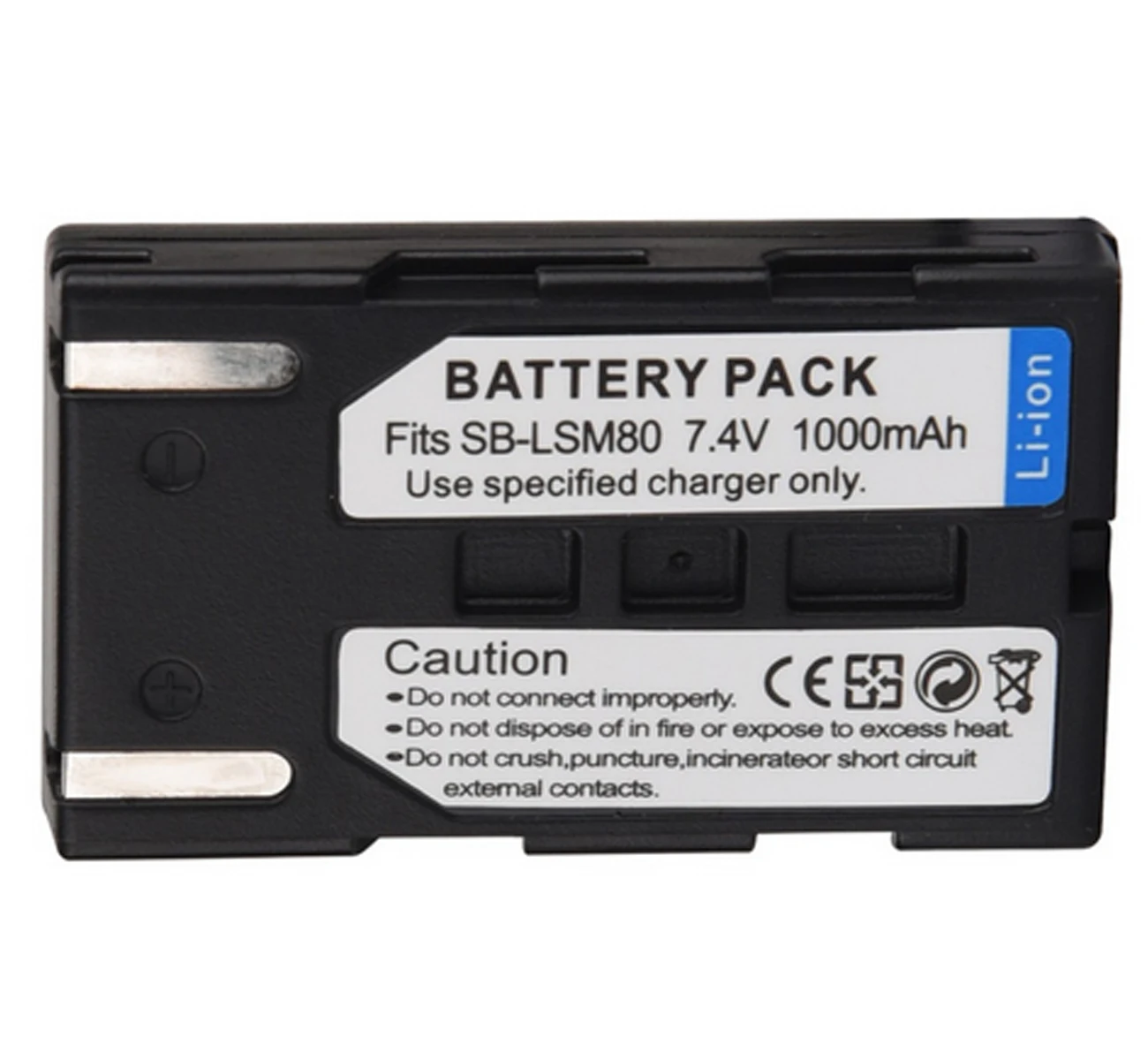 Батарейный блок для видеокамеры samsung VP-DC161WB, VP-DC161WBi, VP-DC165WB, VP-DC165WBi, VP-DC171WB, VP-DC175WB, VP-DC565WB