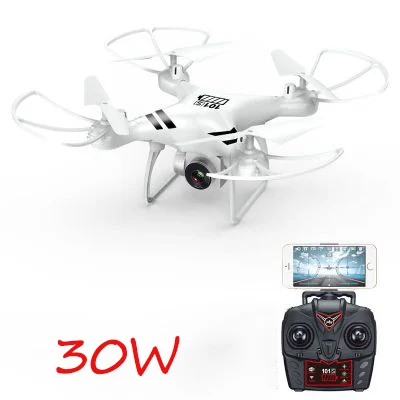 wt 30W KY101S Аккумулятор для беспилотника Wifi в режиме реального времени USB зарядка Дроны с камерой пульт дистанционного управления Самолет фиксированный высокоскоростной Дрон детская игрушка - Color: wt 30W