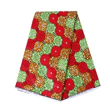 Хлопок гарантированный голландский настоящий воск настоящий Африканский нигерийский принты ткань 6 ярдов/партия