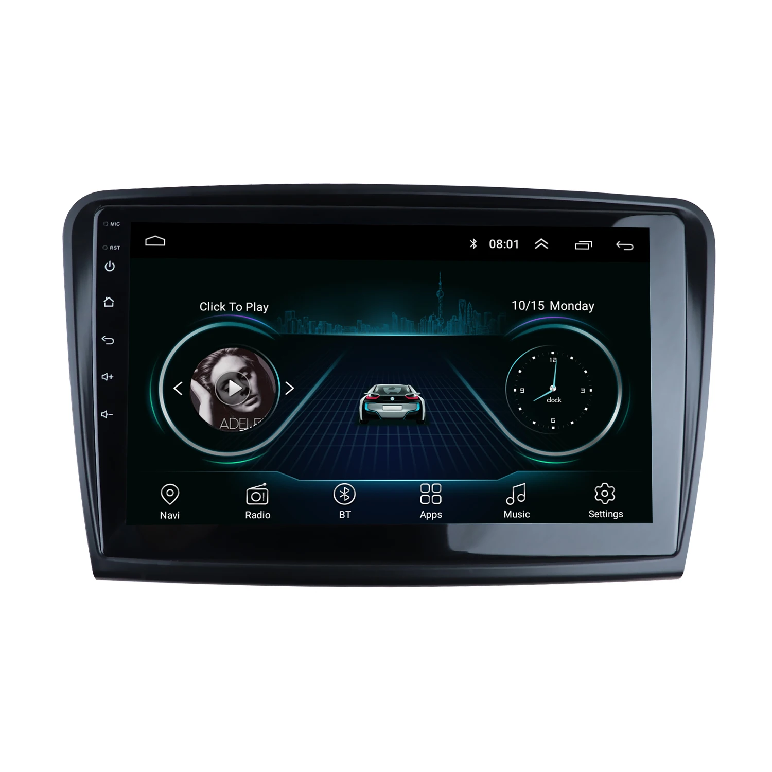 SKODA SUPERB 2009-2013  ȵ̵  10.1 ġ  þ ׷ GPS DVD ÷̾, ġ г   Ʈ ŰƮ ÷Ʈ