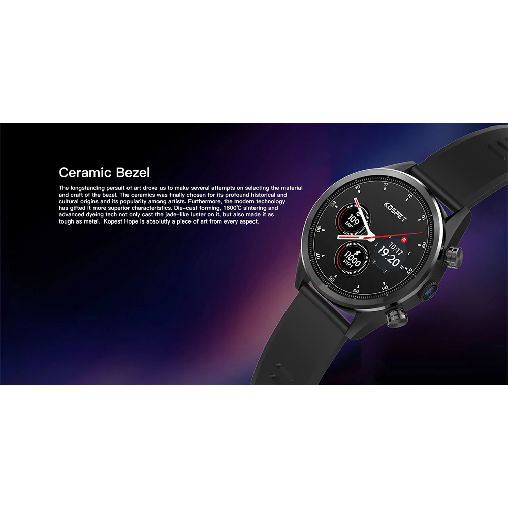 Hope 4G Smar twatch Phone 1.39 inch Android 7.1 MTK6739 Quad Core 1.3GHz 3GB RAM 32GB ROM 8.0MP Camera 620mAh Smart Watch