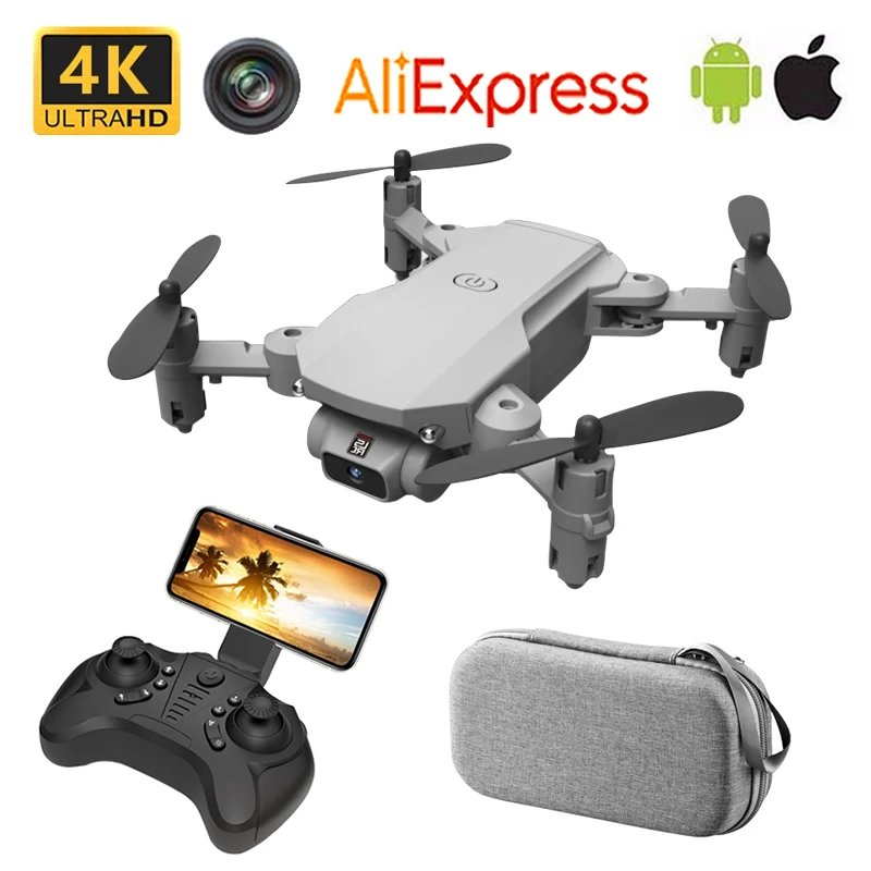 Радиоуправляемый Дрон UAV Квадрокоптер с камерой 4K HD WIFI FPV один ключ возврат пульт дистанционного управления
