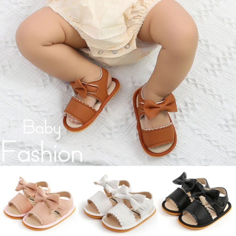 BOBORA Sandales Bébé Fille, Chaussures de Sandale Été en Coton