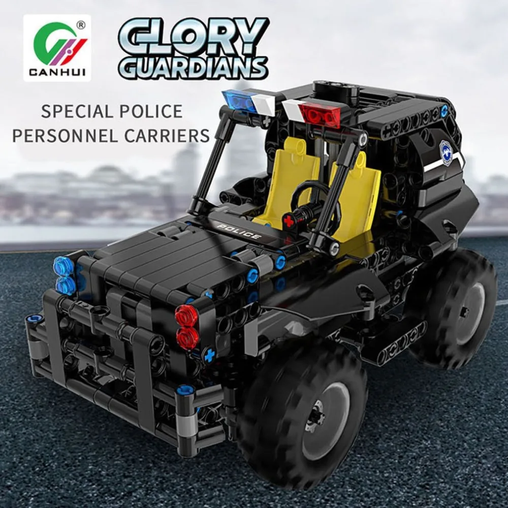 392 шт. M1 4CH пульт дистанционного управления DIY RC строительные блоки Rover Robot игрушки блоки конструктора с 360 вращением на месте для подарка детям