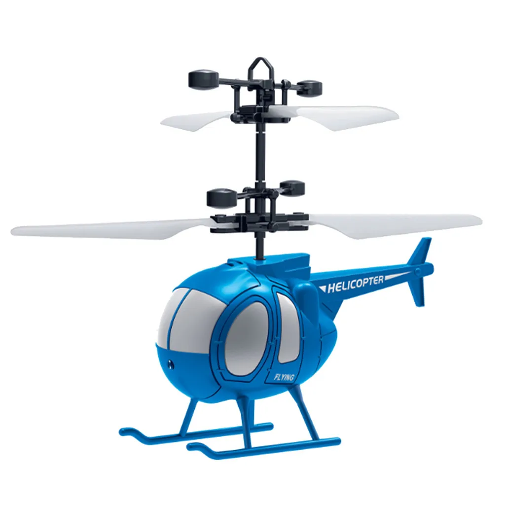 Индукционный Радиоуправляемый Летающий Дрон вертолет встроенное Сверкающее светодиодное освещение для детей Игрушка Летающий Квадрокоптер самолет детские игрушки самолет