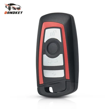 

Dandkey 10pcs Smart Key Shell For BMW CAS4 F 3 5 7 Series E90 E92 E93 X5 F10 F20 F30 F40 Remote Car Key Case Replacement