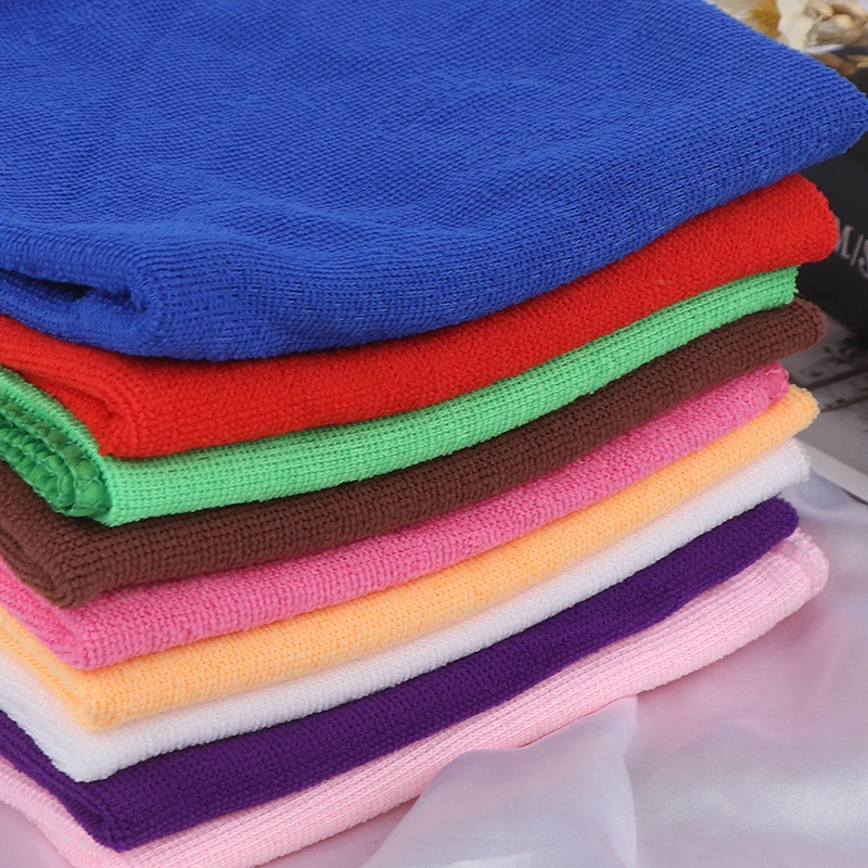 30x70 см одноцветное мягкое квадратное полотенце для лица из микрофибры для чистки автомобиля, полотенце для ванной комнаты s Badlaken Toalla Toallas Mano
